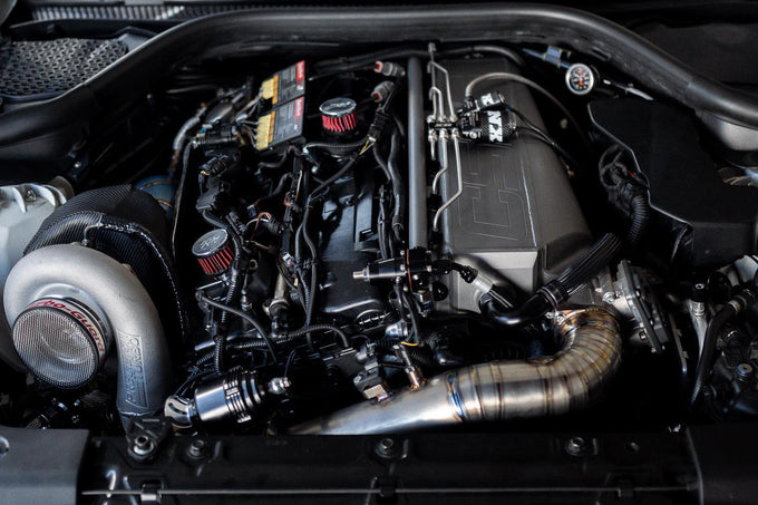 Race X Charge-Air-Cooler Manifold <br> 19-26 BMW X5/7 7/5/8 Series Toyota GR Supra
