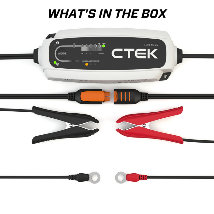 12V Battery Charger <br> fits lead-acid 12V batteries