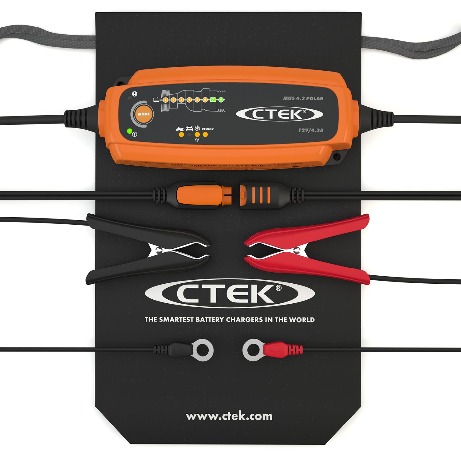 12V Battery Charger <br> fits 1.2Ah up to 110Ah batteries