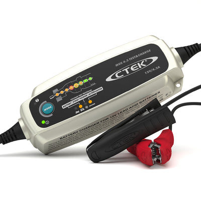 12V Battery Tester & Charge <br> fits 1.2Ah up to 110Ah batteries