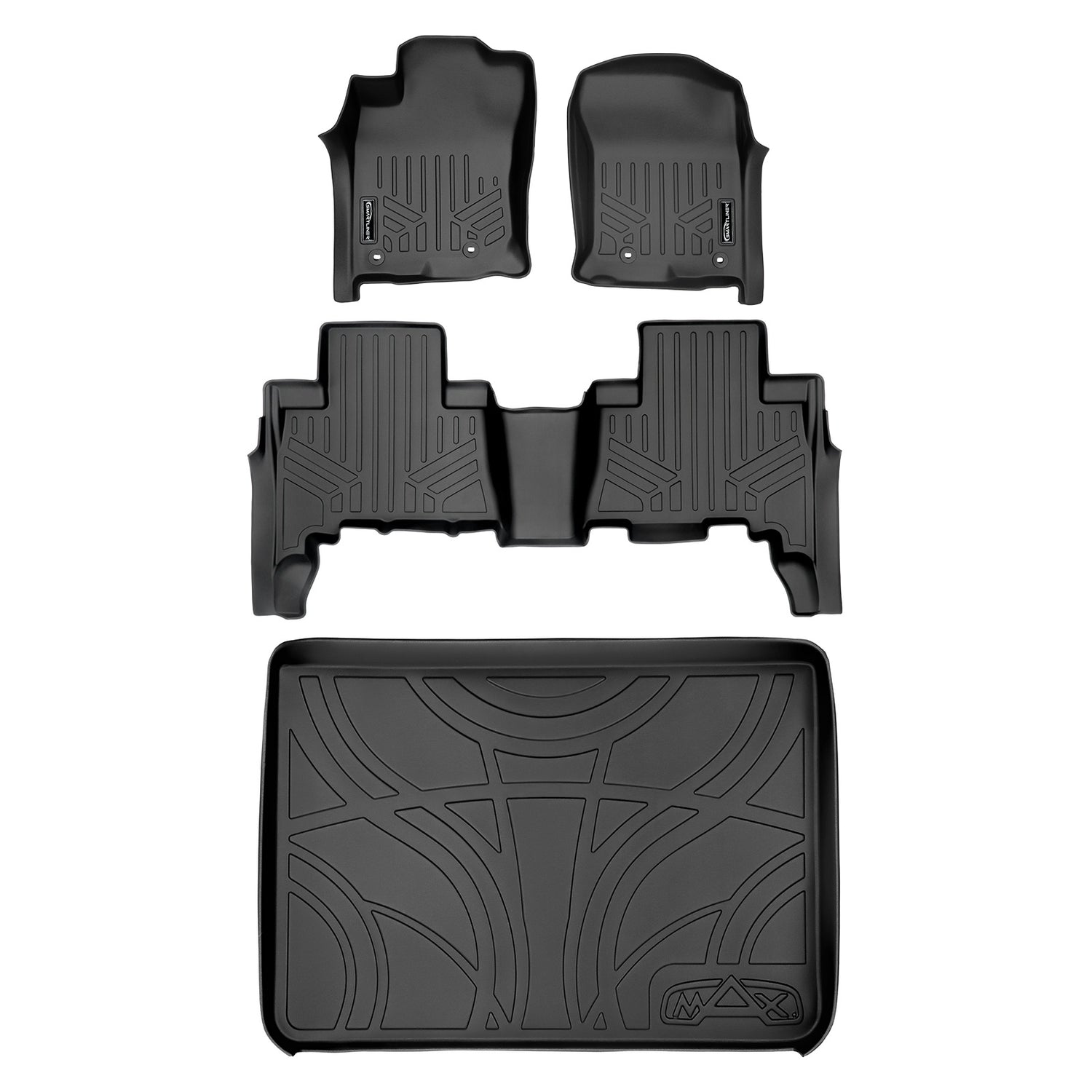 Floor Mats and Cargo Liner Set <br> 13-22 Toyota 4Runner (With Sliding Tray )