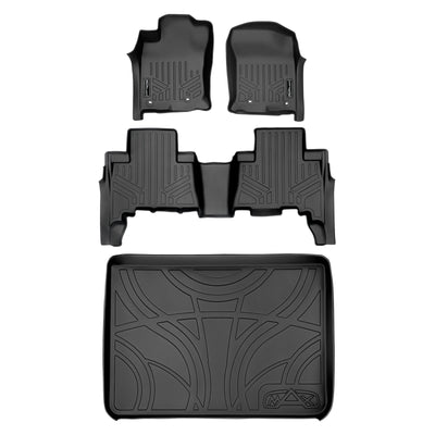 Floor Mats and Cargo Liner Set <br> 13-22 Toyota 4Runner (With Sliding Tray )