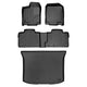 Floor Mats 2 Rows and Cargo Liner Set <br> 07-10 Ford Edge07-10 Lincoln MKX