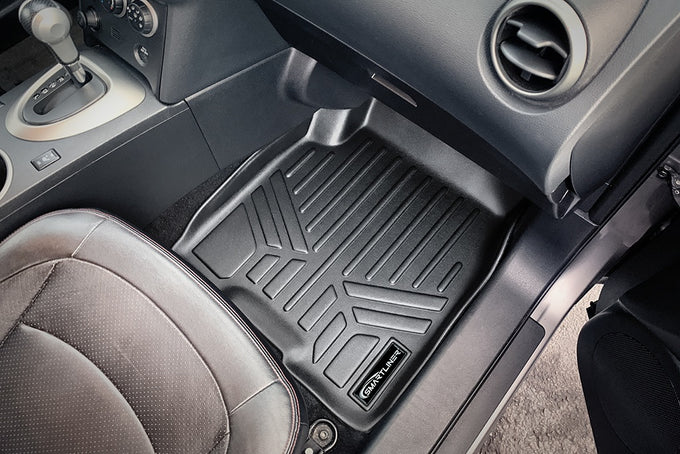 Floor Mats 2 Rows and Cargo Liner Set <br> 08-13 Nissan Rogue14-15 Nissan Rogue Select)