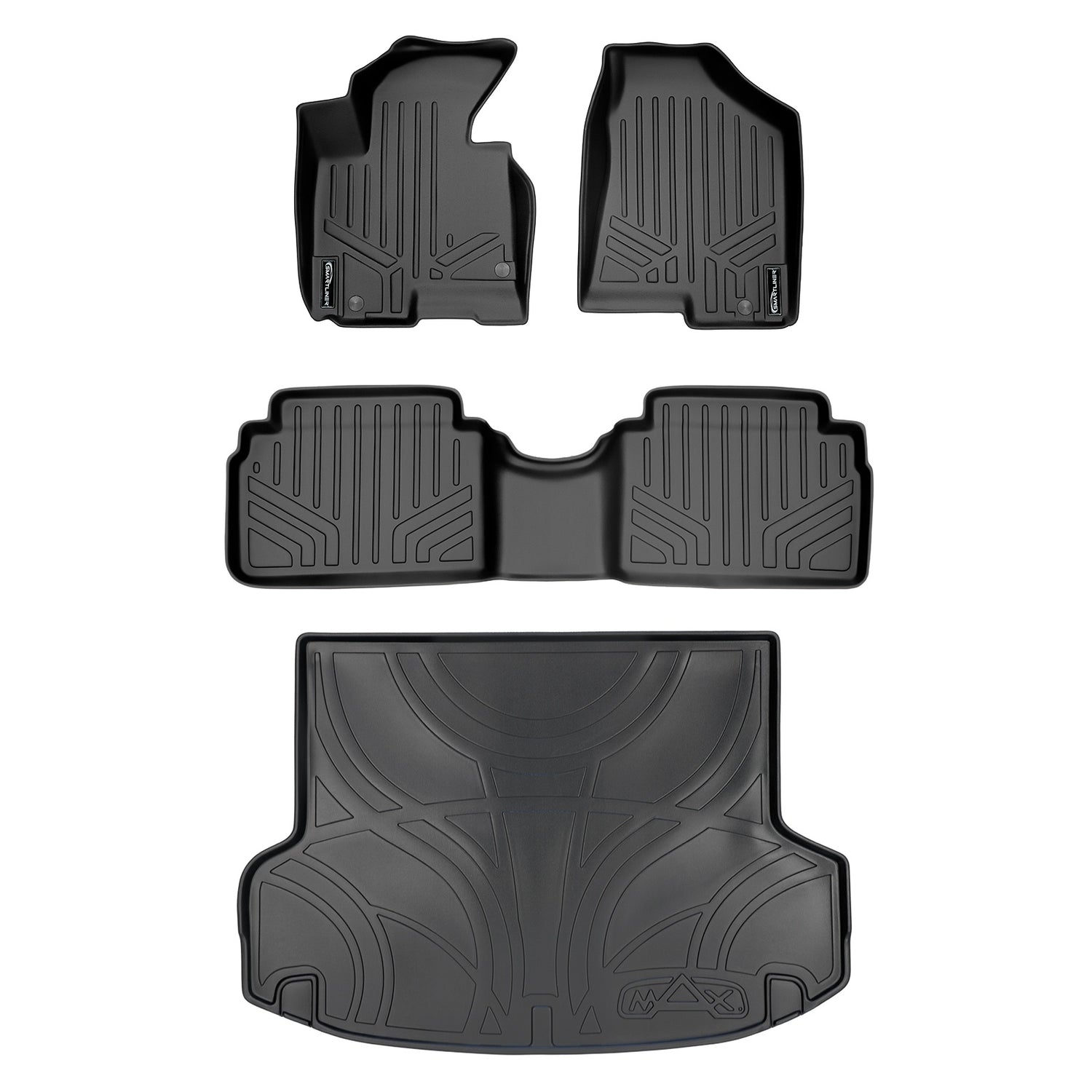 Floor Mats 2 Rows and Cargo Liner Set <br> 10-13 Hyundai Tucson
