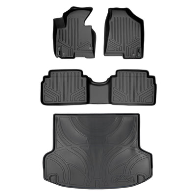 Floor Mats 2 Rows and Cargo Liner Set <br> 10-13 Hyundai Tucson