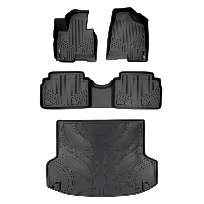 Floor Mats 2 Rows and Cargo Liner Set <br> 14-15 Hyundai Tucson