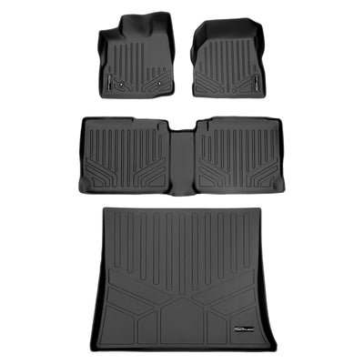 Floor Mats 2 Rows and Cargo Liner Set <br> 10-11 Chevrolet Equinox10-11 GMC Terrain