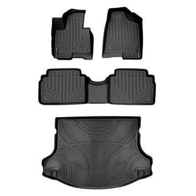 Floor Mats 2 Rows and Cargo Liner Set <br> 14-16 Kia Sportage