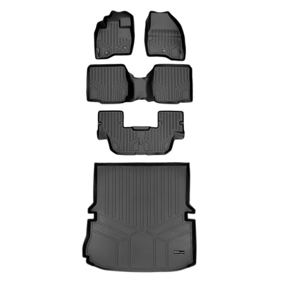 Floor Mats 3 Rows and Cargo Liner Set <br> 11-14 Ford Explorer