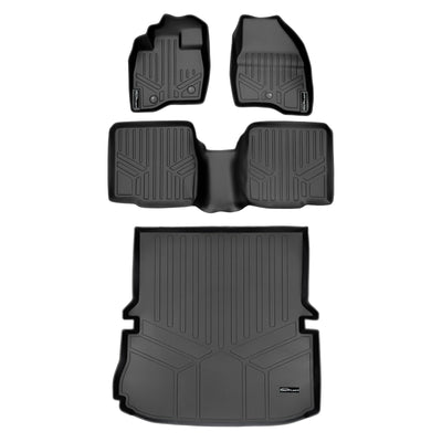 Floor Mats 2 Rows and Cargo Liner Set <br> 17-19 Ford Explorer