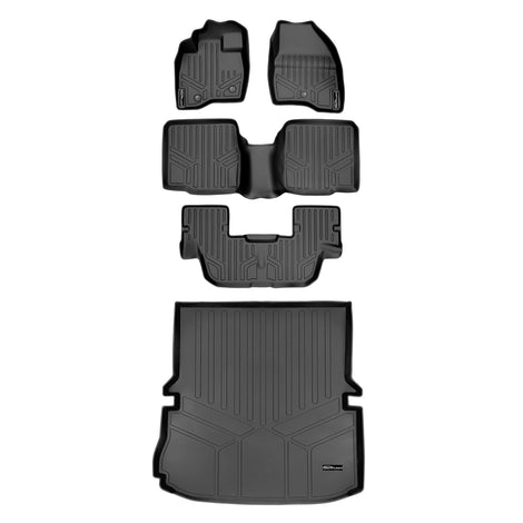 Floor Mats 3 Rows and Cargo Liner Set <br> 11-14 Ford Explorer