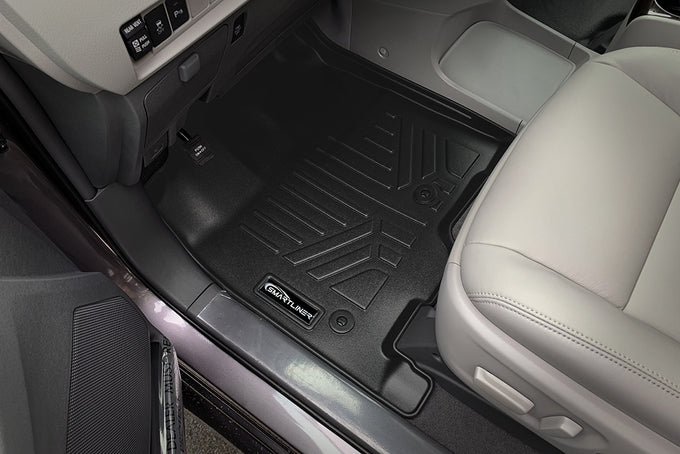Floor Mats 3 Rows and Cargo Liner Set <br> 13-20 Toyota Sienna (8 Passenger)