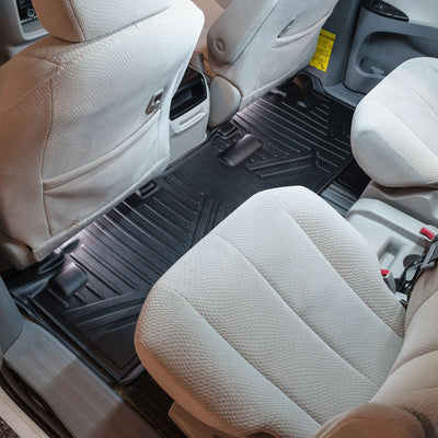 Floor Mats 3 Rows and Cargo Liner Set <br> 13-20 Toyota Sienna (8 Passenger)