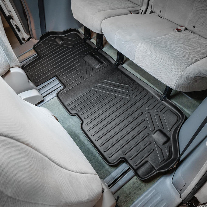 Floor Mats 3 Rows and Cargo Liner Set <br> 13-20 Toyota Sienna (8 Passenger)