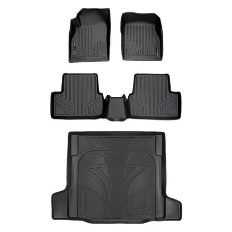 Floor Mats 2 Rows & Cargo Liner Set <br> 11-15 Chevrolet Cruze16 Chevrolet Cruze Limited
