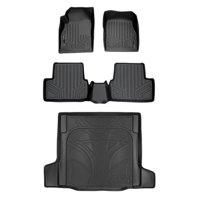 Floor Mats 2 Rows & Cargo Liner Set <br> 11-15 Chevrolet Cruze16 Chevrolet Cruze Limited