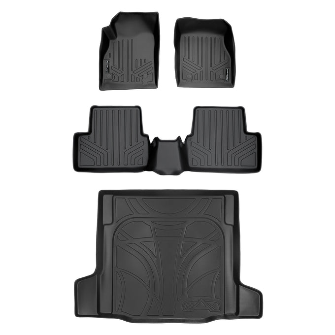 Floor Mats 2 Rows & Cargo Liner Set <br> 11-15 Chevrolet Cruze16 Chevrolet Cruze Limited