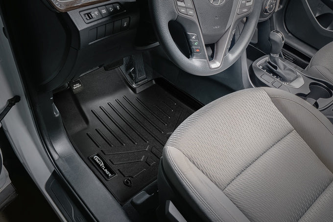 Floor Mats 2 Rows and Cargo Liner Set <br> 13-18 Hyundai Santa Fe Without 3rd Row Seat