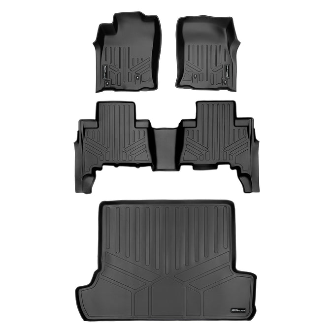 Floor Mats and Cargo Liner Set <br> 10-12 Toyota 4Runner With 3rd Row Seats