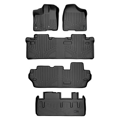 Floor Mats 3 Rows and Cargo Liner <br> 13-20 Toyota Sienna (8 Passenger)