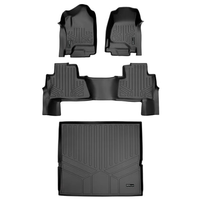 Floor Mats 2 Rows and Cargo Liner <br> 15 Chevrolet Tahoe15 GMC Yukon