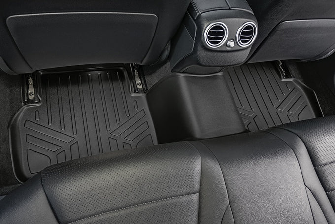 Floor Mats 2 Rows and Cargo Liner Set <br> 15¨C21 Mercedes C-Class C250/300/350/450/C63 AMG