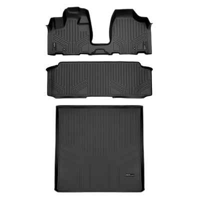 Floor Mats and Cargo Liner Set <br> 08-20 Dodge Caravan08-16 Chrysler Town & Country