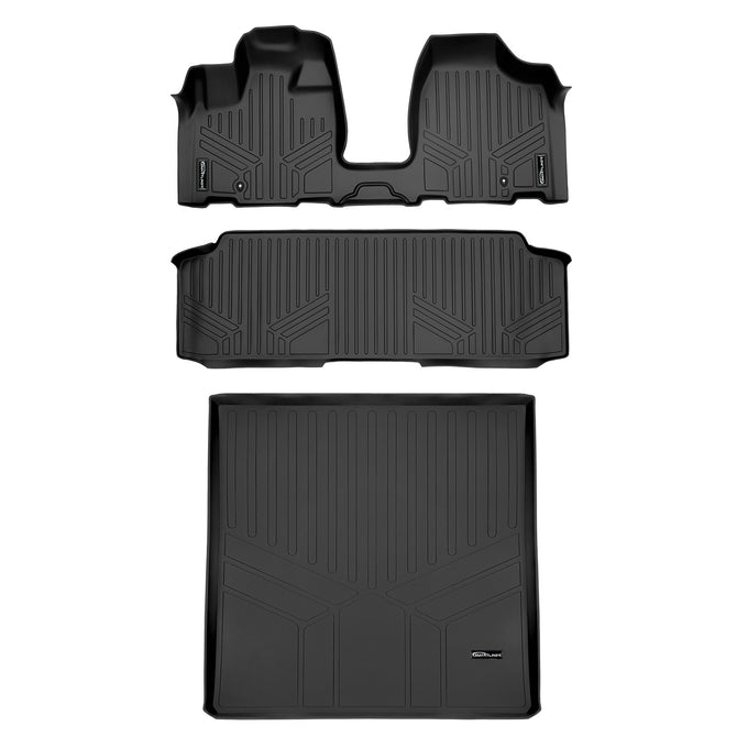 Floor Mats and Cargo Liner Set <br> 08-20 Dodge Caravan08-16 Chrysler Town & Country