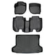 Floor Mats 2 Rows and Cargo Liner Set <br> 16-22 Honda HR-V