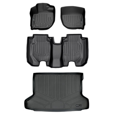 Floor Mats 2 Rows and Cargo Liner Set <br> 16-22 Honda HR-V