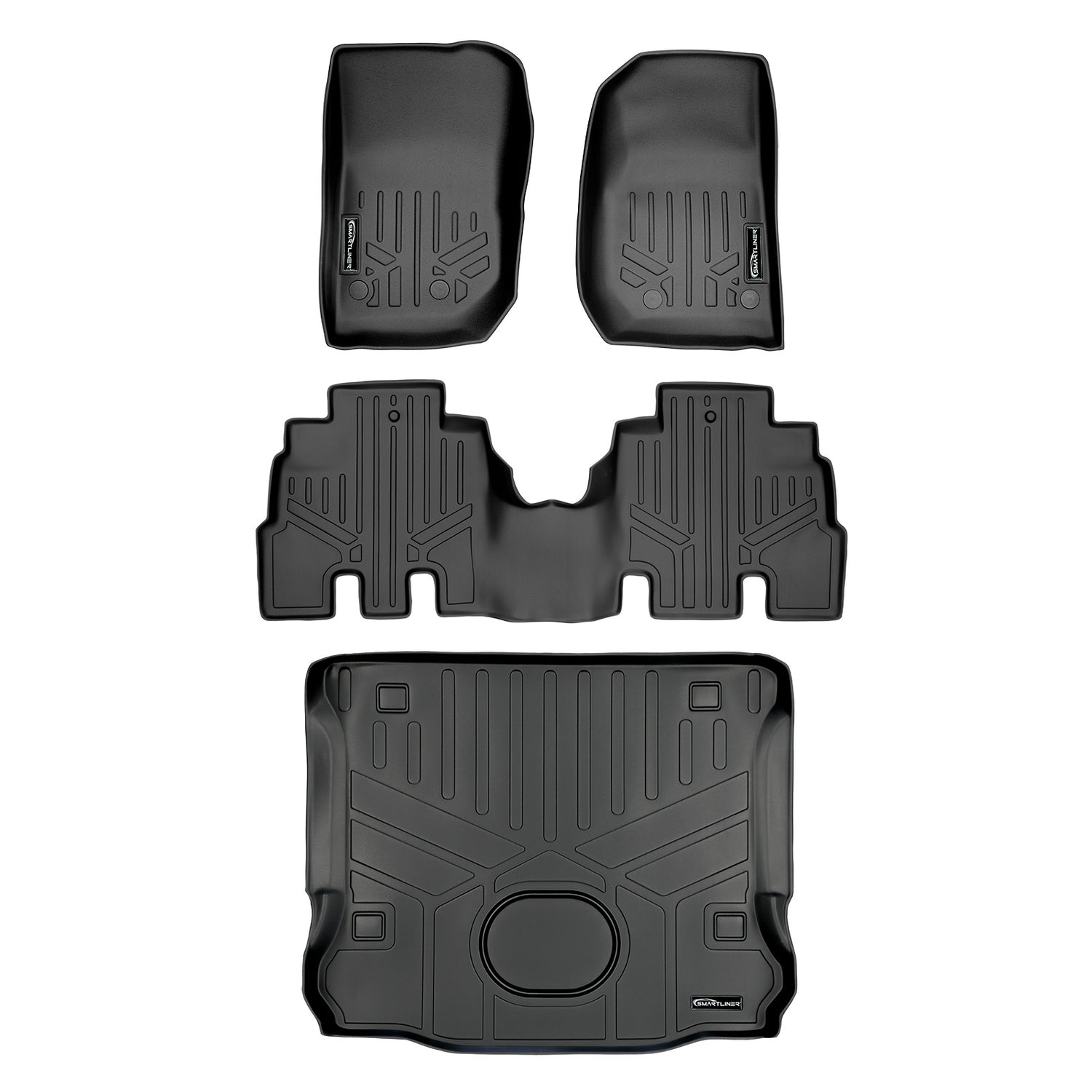 Floor Mats and Cargo Liner <br> 15-18 Jeep Wrangler (Fits Unlimited Models)
