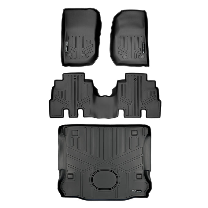 Floor Mats and Cargo Liner <br> 15-18 Jeep Wrangler (Fits Unlimited Models)