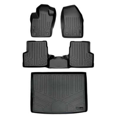 Floor Mats 2 Rows and Cargo Liner Set <br> 15-21 Jeep Renegade