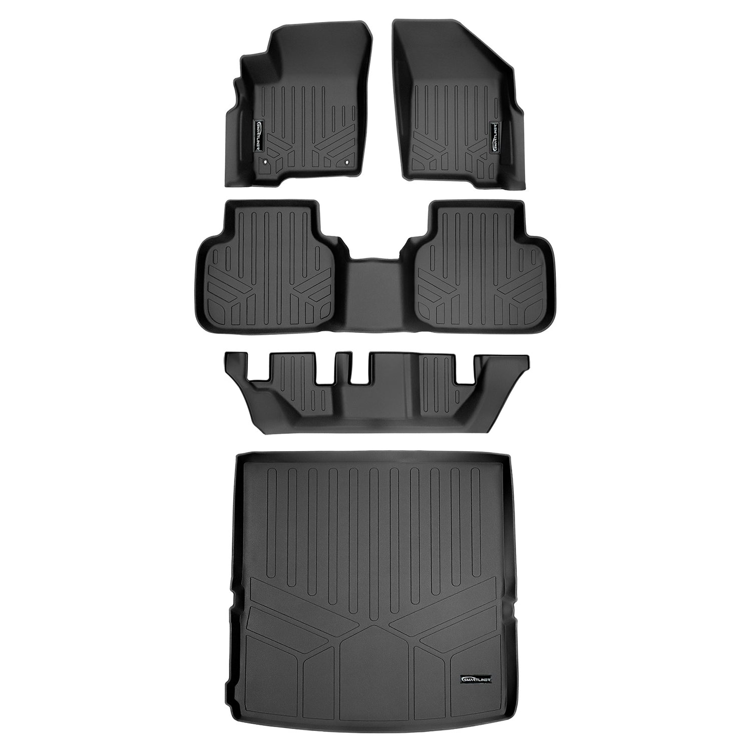 3 Row Floor Liners & Cargo Liner <br> 10-20 Dodge Journey