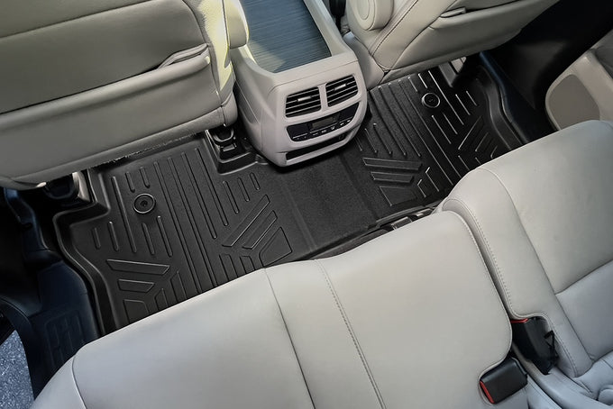 Floor Mats 2 Rows and Cargo Liner Set <br> 16-22 Honda Pilot