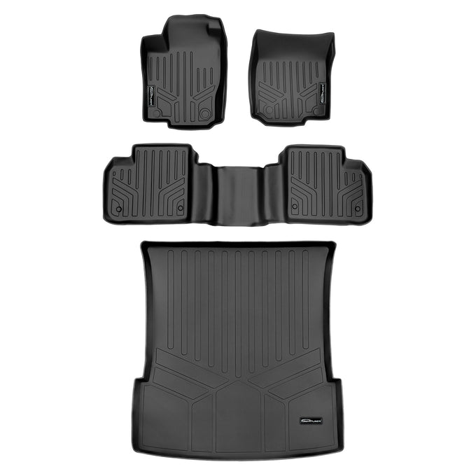 Floor Mats 2 Rows and Cargo Liner Set <br> 13¨C19 Mercedes GL/GLS 350¨C550 & 63 AMG
