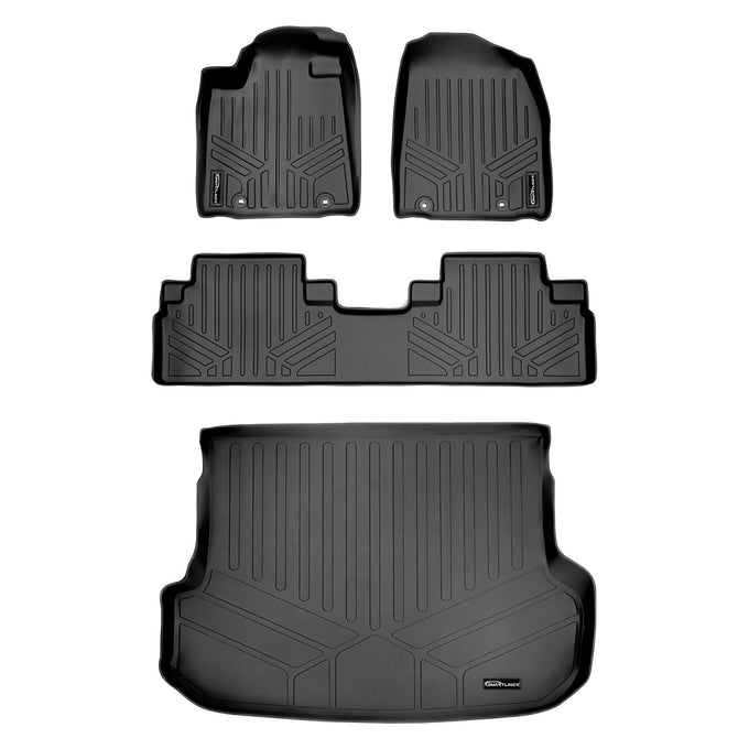 Floor Mats 2 Rows and Cargo Liner Set <br> 13-15 Lexus RX