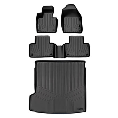 Floor Mats 2 Rows and Cargo Liner Set <br> 16-23 Volvo XC90 (Does not fit Plugin Hybrid)
