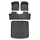 Floor Mats 2 Rows and Cargo Liner Set <br> 20-25 Cadillac XT6 with Bench Seats