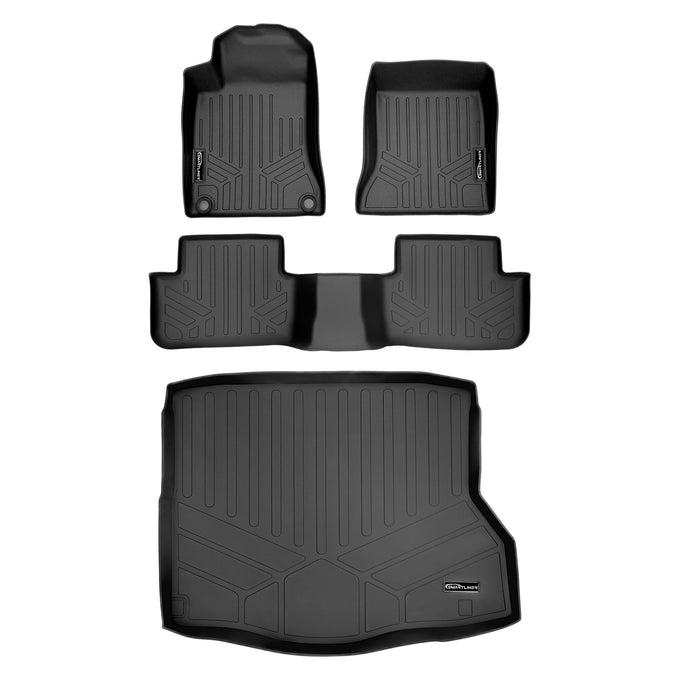 Floor Mats 2 Rows and Cargo Liner Set <br> 14¨C19 Mercedes CLA180/200/250/45 AMG