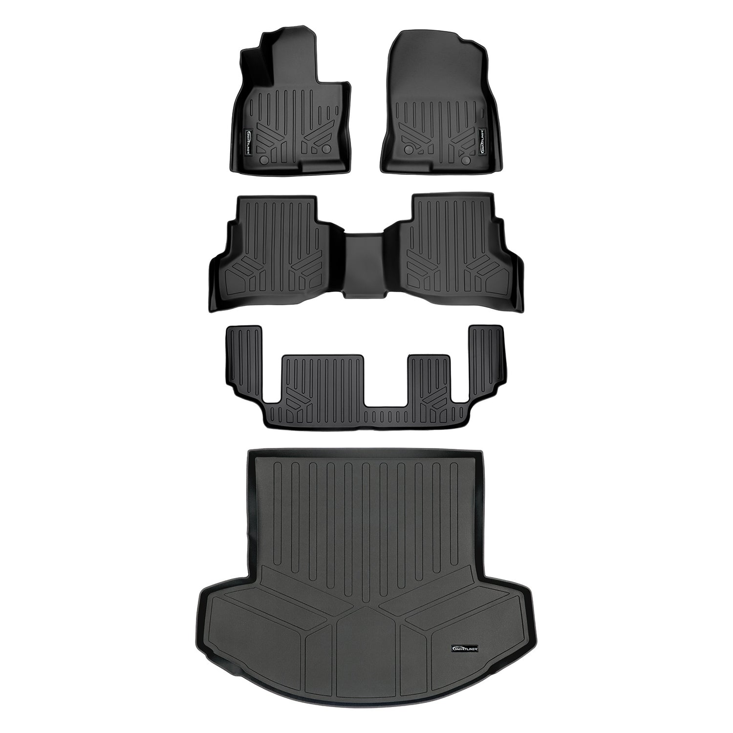 3 Row Floor Liners & Cargo Liner <br> 16-23 Mazda CX-9