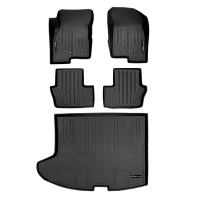Floor Mats 2 Rows and Cargo Liner Set <br> 07-17 Jeep Patriot07-17 Jeep Compass