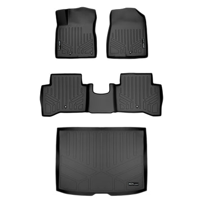 Floor Mats 2 Rows and Cargo Liner Set <br> 17-22 Kia Niro