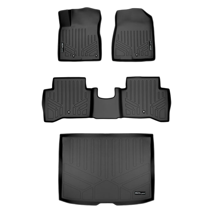 Floor Mats 2 Rows and Cargo Liner Set <br> 17-22 Kia Niro