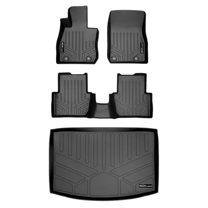 Floor Mats 2 Rows and Cargo Liner Set <br> 16-21 Mazda CX-3