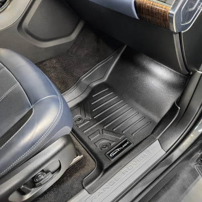 Floor Mats 2 Rows and Cargo Liner Trunk Set <br> 14-22 Land Rover Range Rover Sport 5 Passenger