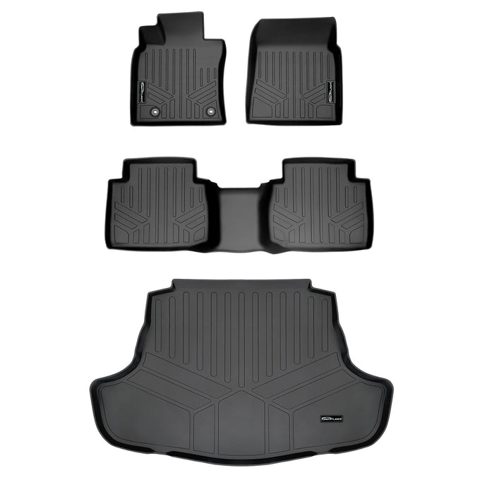 Floor Mats 2 Rows and Cargo Liner Set <br> 18-24 Toyota Camry (No Hybrid Models)