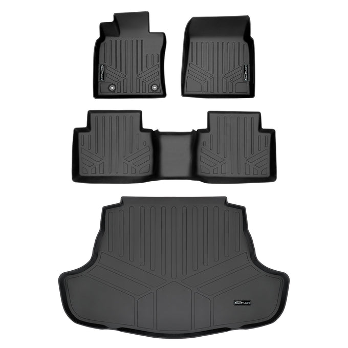 Floor Mats 2 Rows and Cargo Liner Set <br> 18-24 Toyota Camry Hybrid Models