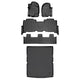 Floor Mats 3 Rows & Cargo Liner Set <br> 18-22 Ford Expedition Max18-22 Lincoln Navigator L